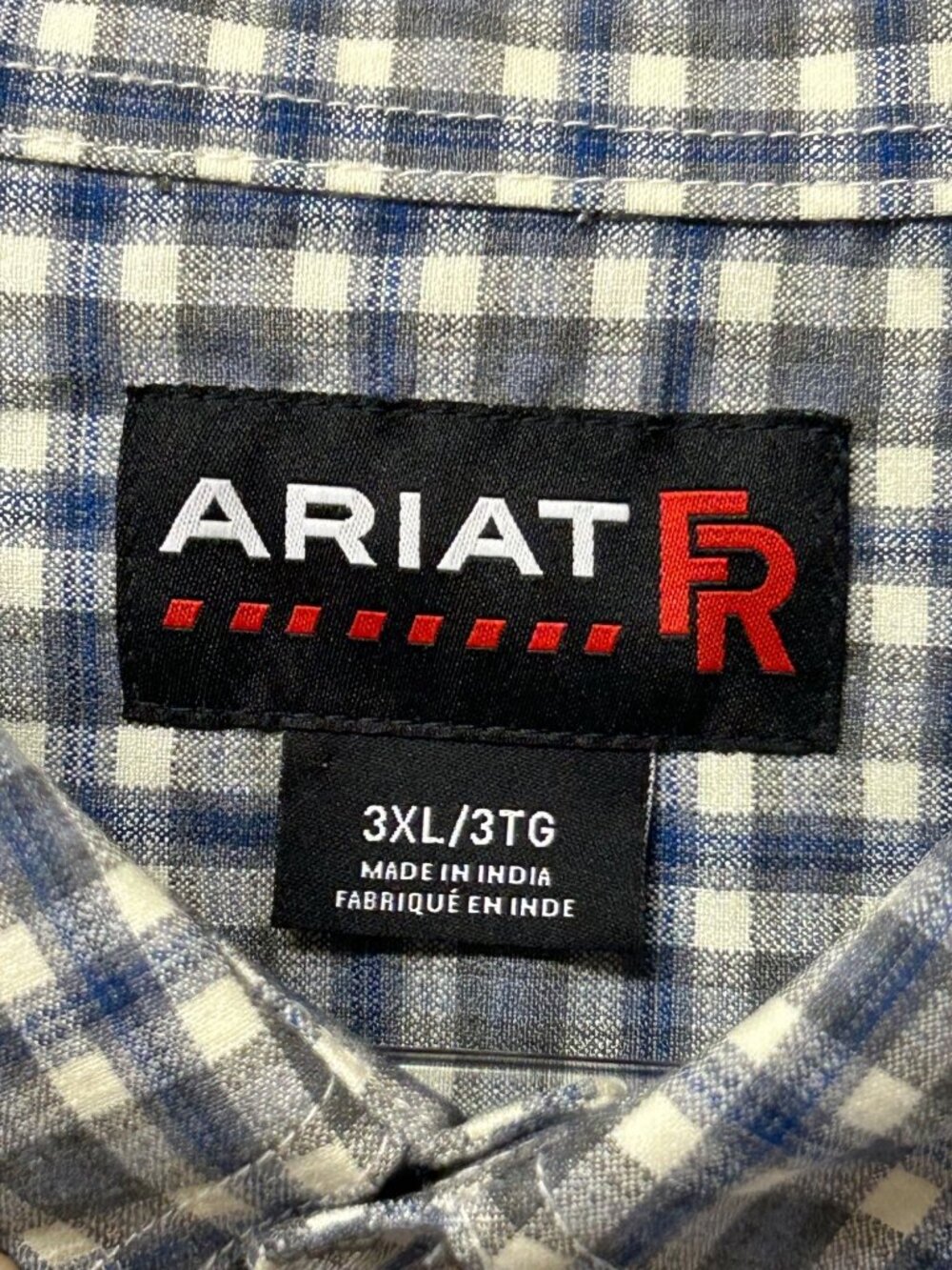 NEW Ariat Men's FR 3XL Featherlight Work Shirt Flame Resistant CAT 2 NFPA 2112 - Picture 3 of 16